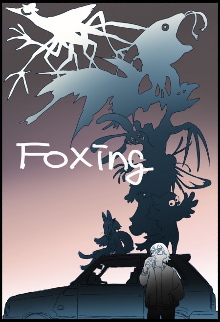 Concept visual for ETERNA Animation’s inaugural short FOXING: Kitsune-tsuki, launching the studio’s original-anime brand in 2026